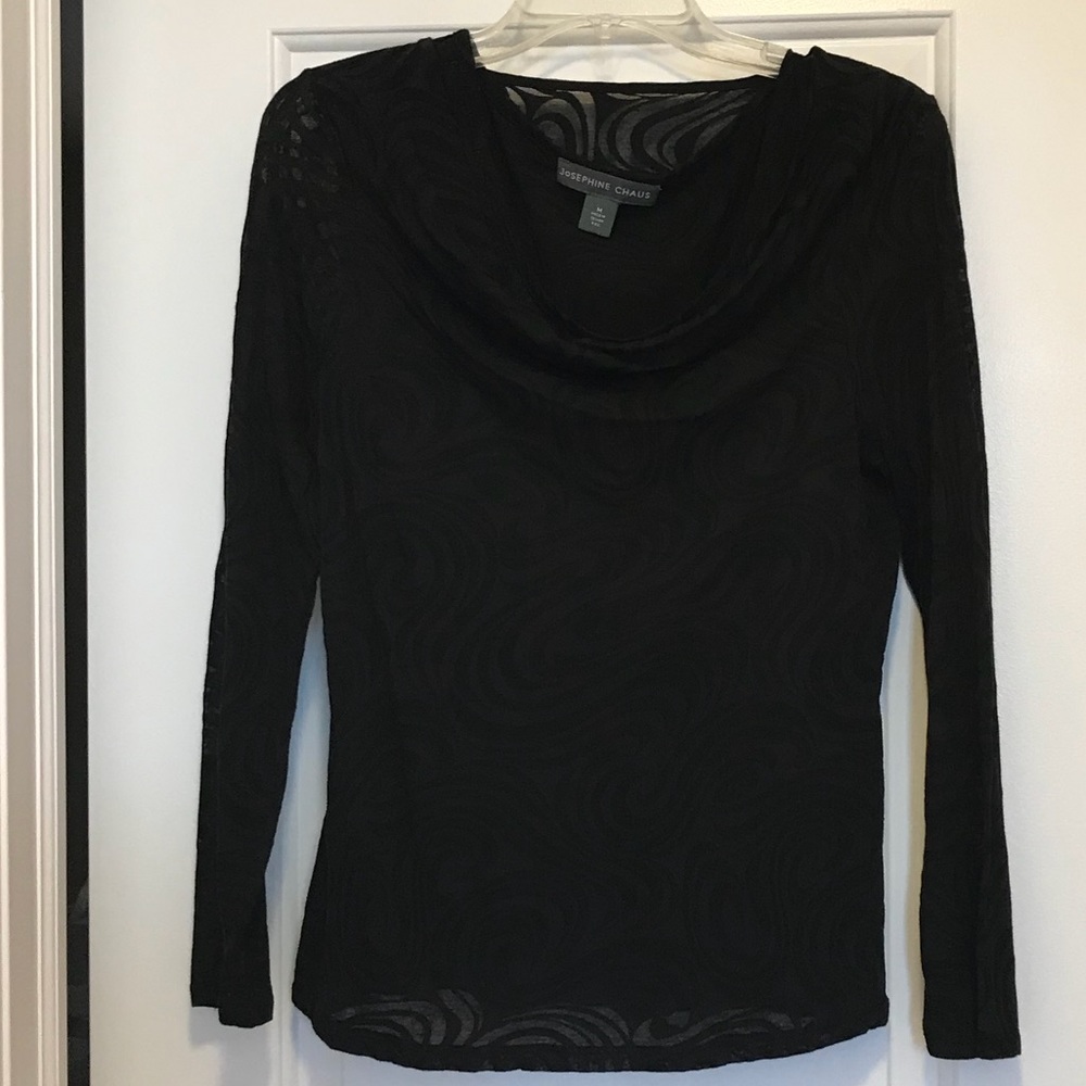 Josephine Chaus black blouse